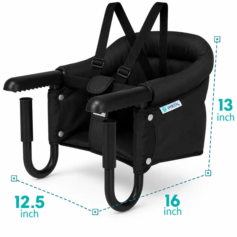 Pivvital Hook-On High Chair – Portable Clip-On Chair for Travel & Home (6–36 Months)