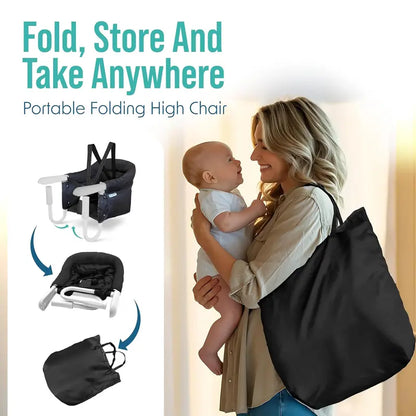 Pivvital Hook-On High Chair – Portable Clip-On Chair for Travel & Home (6–36 Months)